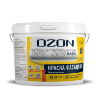 Краска фасадная акриловая укрывистая OZON Basic ВД-АК 111