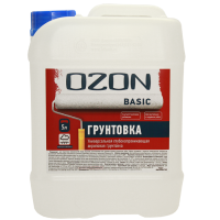 Грунтовка акриловая глубокого проникновения OZON Basic ВД-АК 012
