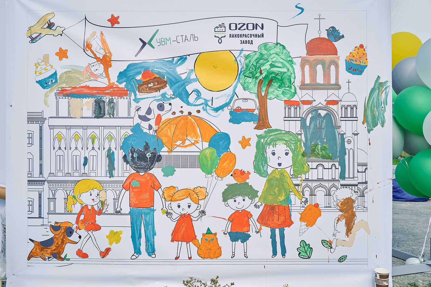 Отчет об участии в Дне строителя в Преображенском парке (Академический)