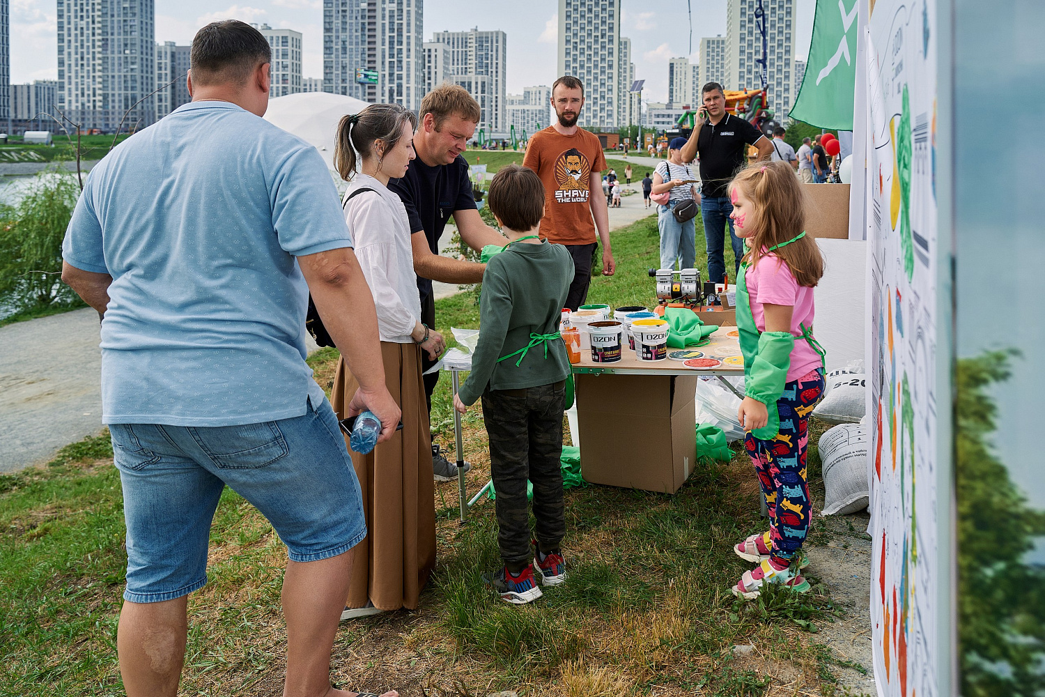 Отчет об участии в Дне строителя в Преображенском парке (Академический)