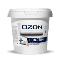 Краска акрилатно-латексная высокоукрывистая OZON Longtime ВД-АК-227СМ-3,6 С (бесцветная) 2.7л морозостойкая