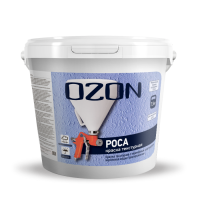 Краска текстурная OZON Роса ВД-АК-269М-7,5 белая 4,5л морозостойкая