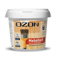 Лак для мебели и пола OZON Mebellack МЛ-0,9  0,9л обычная