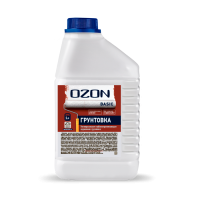 Грунтовка акриловая глубокого проникновения OZON Basic ВД-АК-012(-10)-1  1л для работ при -10°С