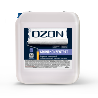 Грунтовка концентрат акриловая OZON ВД-АК-016М-5  5л морозостойкая