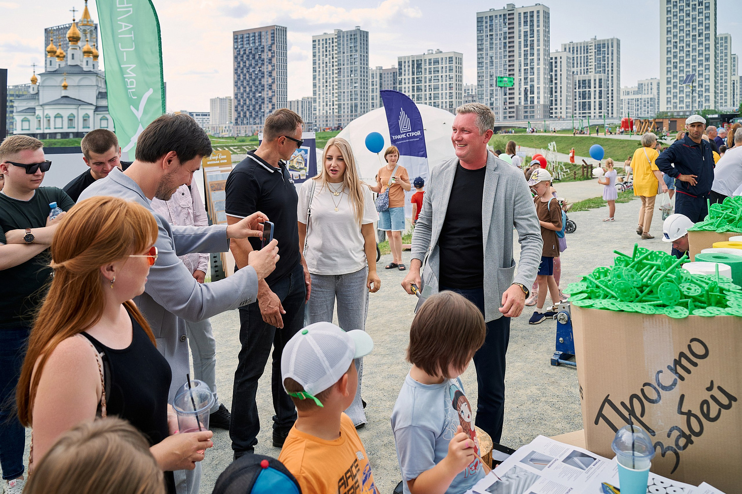 Отчет об участии в Дне строителя в Преображенском парке (Академический)