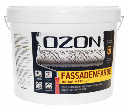 Краска фасадная OZON Fassadenfarbe ВД-АК 112