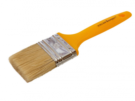 Кисть флейцевая Color EXPERT 50мм, толщ.6, смешаная щетина, пластик.лак.ручка 81345002