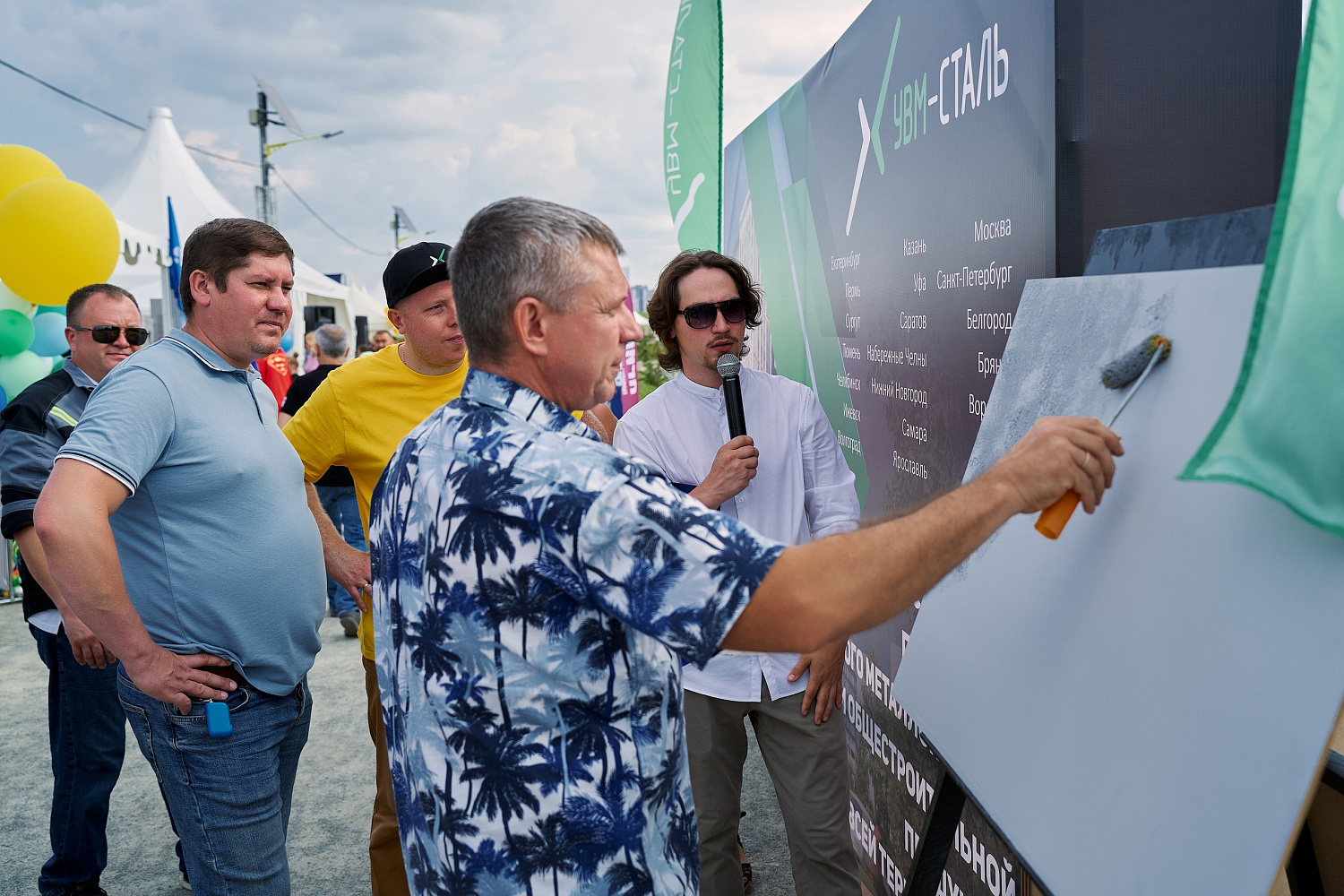 Отчет об участии в Дне строителя в Преображенском парке (Академический)