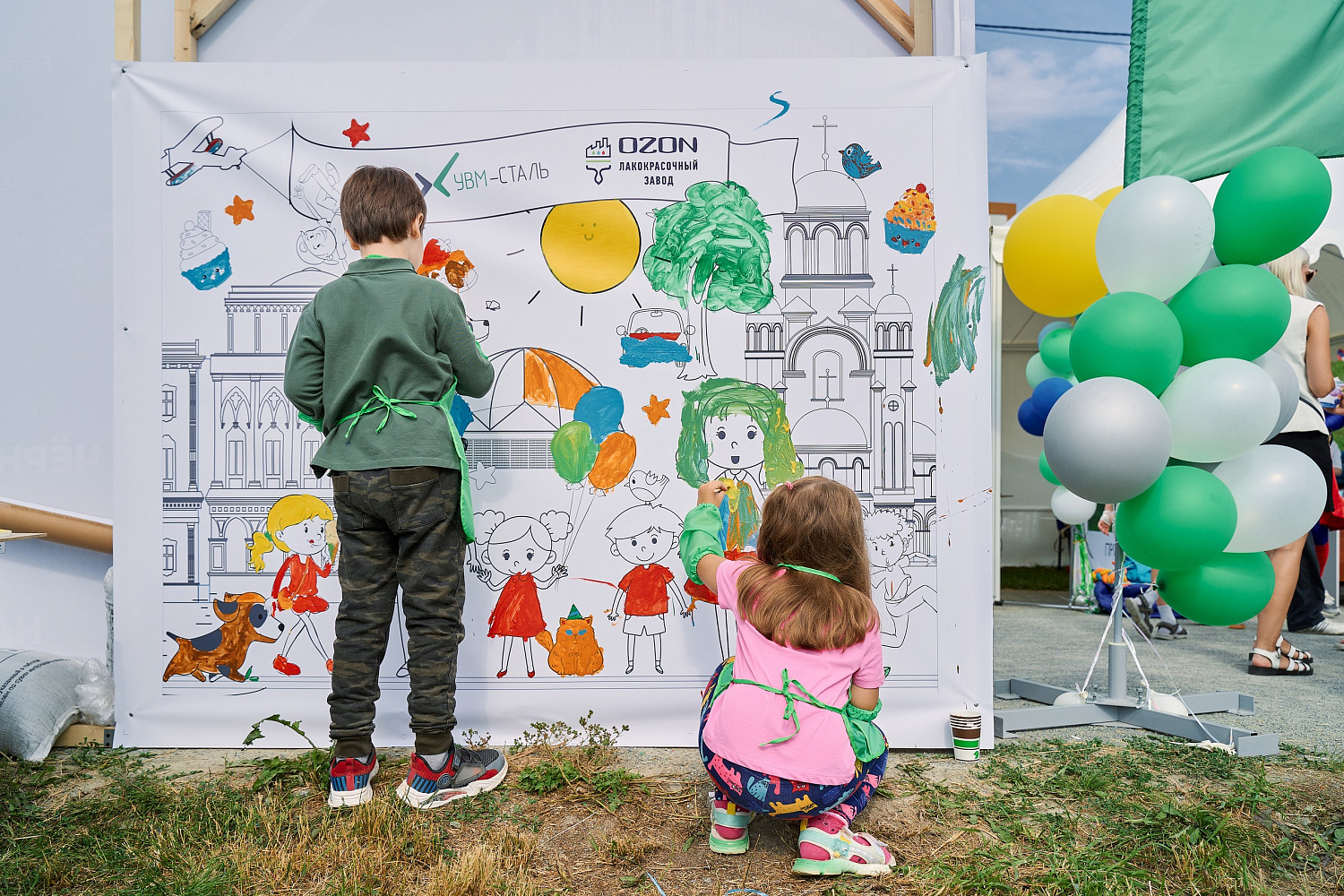 Отчет об участии в Дне строителя в Преображенском парке (Академический)