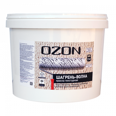 Краска декоративная текстурная OZON Шагрень-волна ВД-АК 272