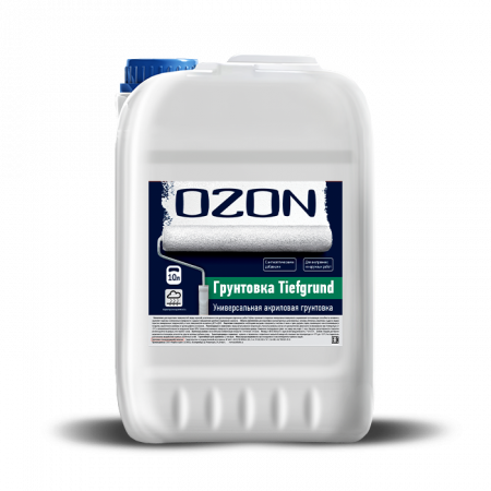 Грунтовка упрочняющая акриловая OZON Tiefgrund ВД-АК 013