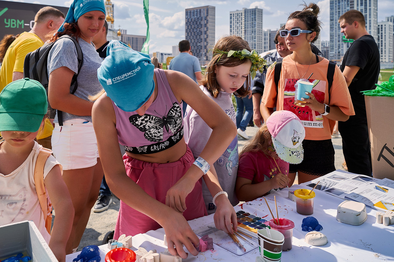 Отчет об участии в Дне строителя в Преображенском парке (Академический)